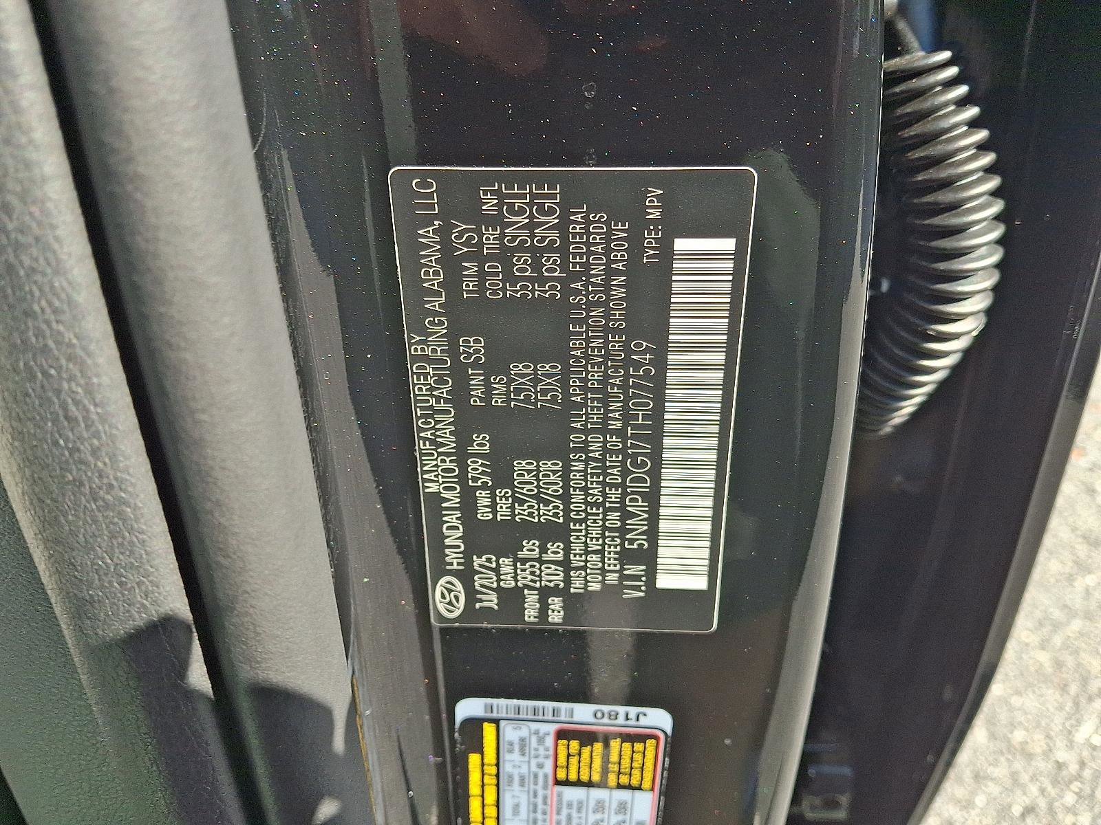 New 2026 Hyundai Santa Fe SE image 16