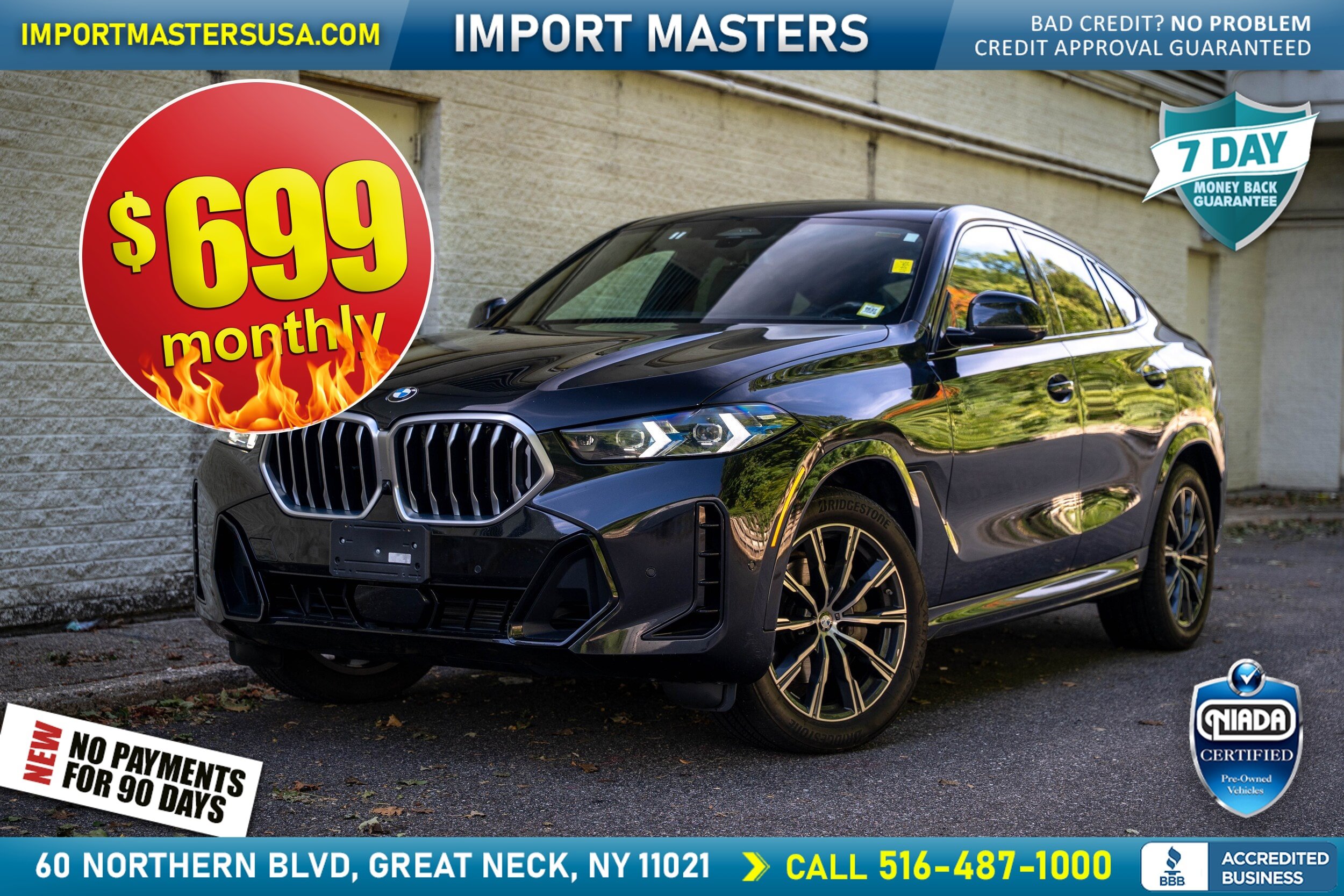 Used 2025 BMW X6 xDrive40i AWD/4WD image 1