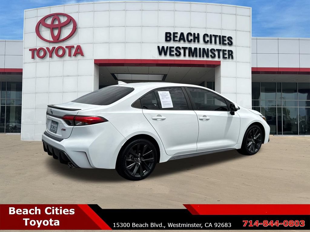 Certified 2023 Toyota Corolla XSE w/ Carpet Mat Package (TMS) FWD image 12