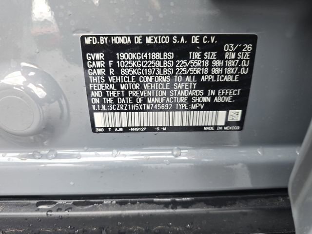 New 2026 Honda HR-V Sport image 34