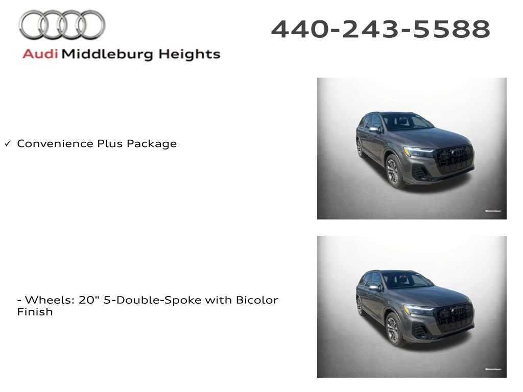 Certified 2026 Audi Q7 3.0T Premium w/ Convenience Plus Package AWD/4WD image 10