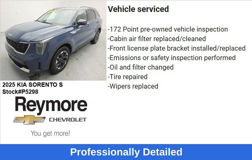 Used 2025 Kia Sorento S w/ Panoramic Sunroof Package AWD/4WD image 57