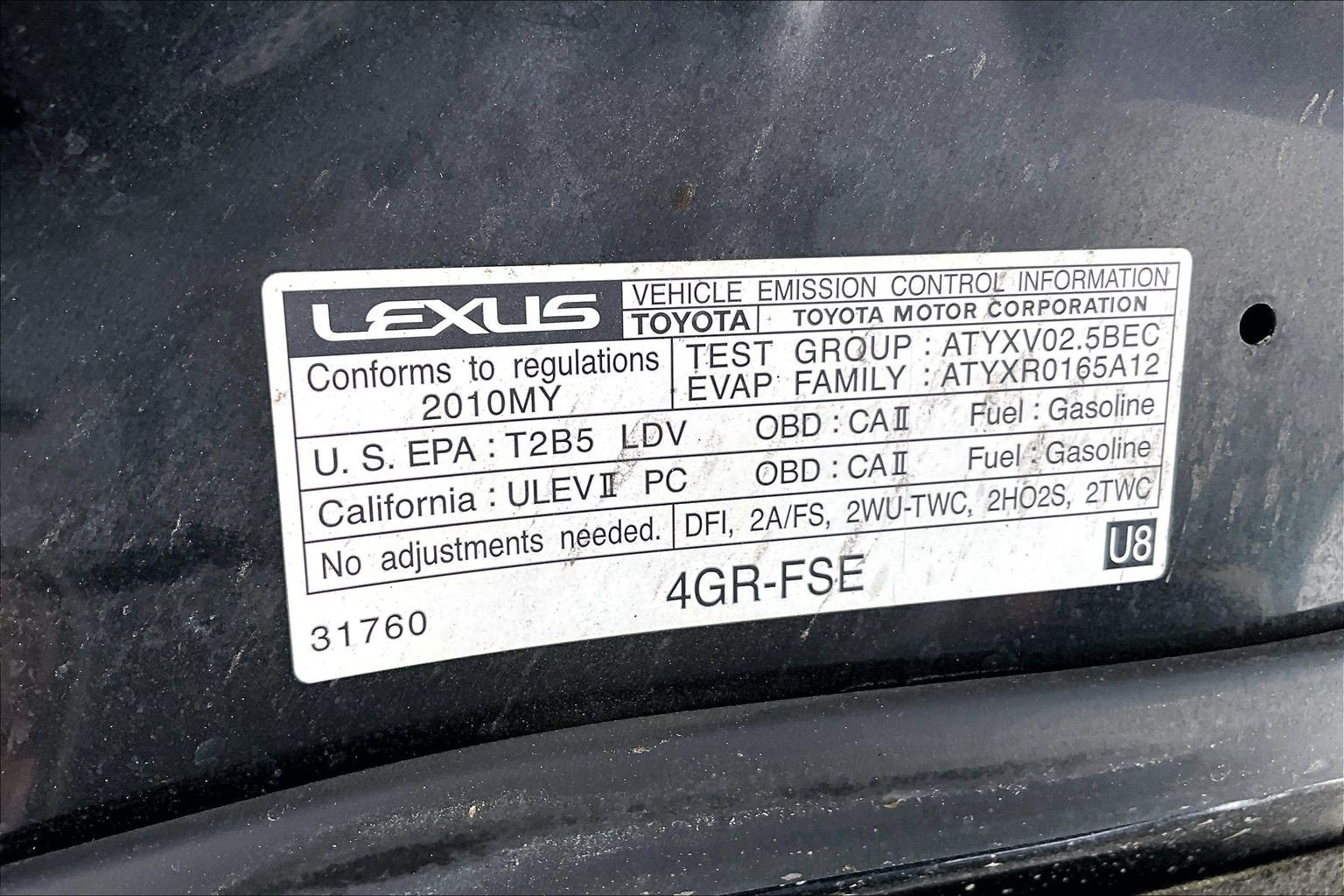 Used 2010 Lexus IS 250 RWD image 31