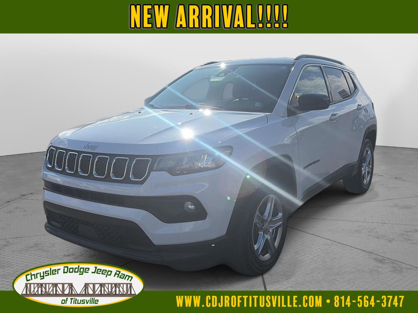 Used 2023 Jeep Compass Latitude video 1