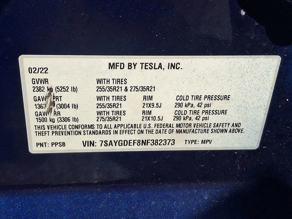 Used 2022 Tesla Model Y Performance AWD/4WD image 28