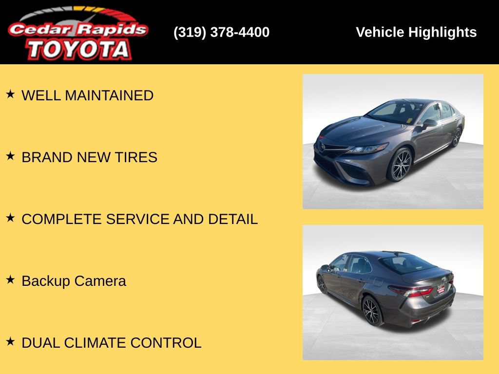 Certified 2023 Toyota Camry SE FWD image 7