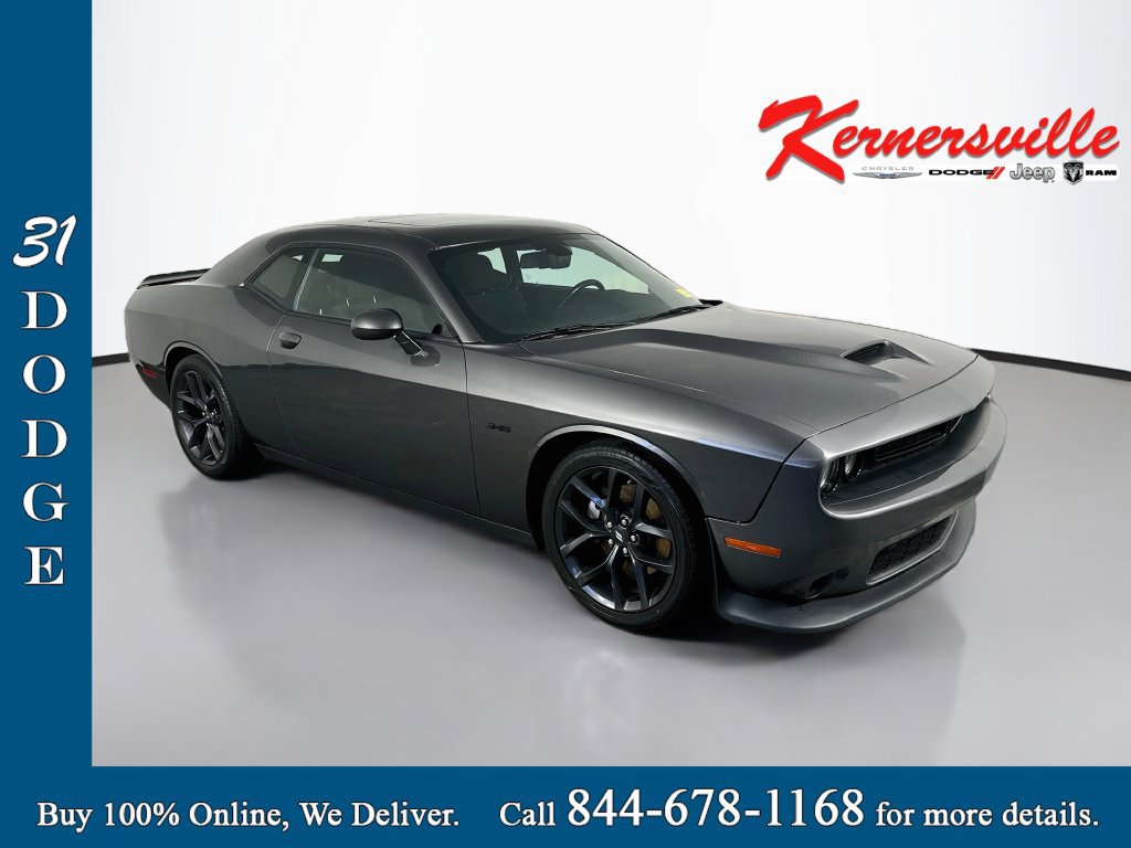 Used 2023 Dodge Challenger R/T w/ Blacktop Package RWD image 1