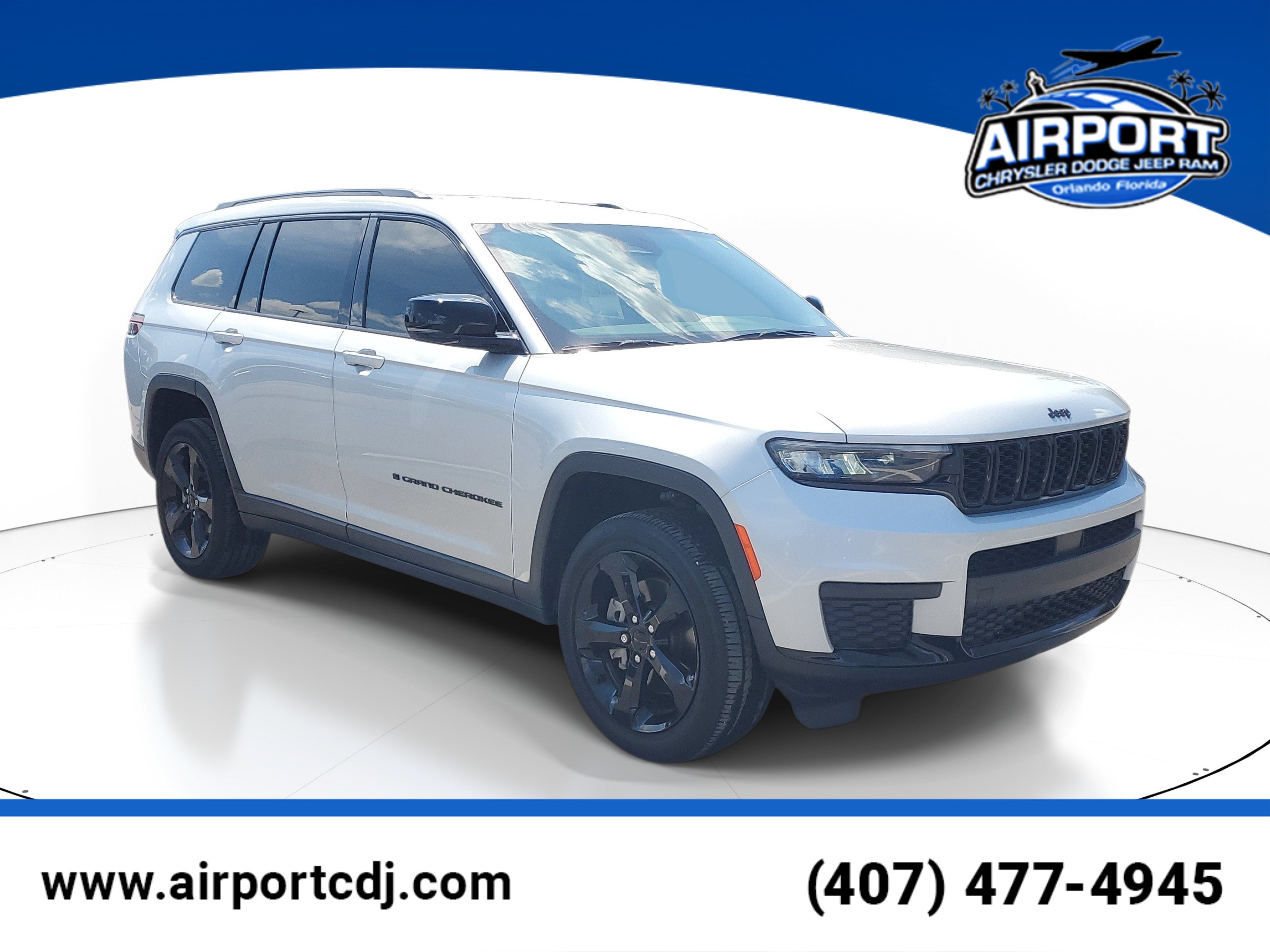 Used 2024 Jeep Grand Cherokee L Laredo RWD image 1