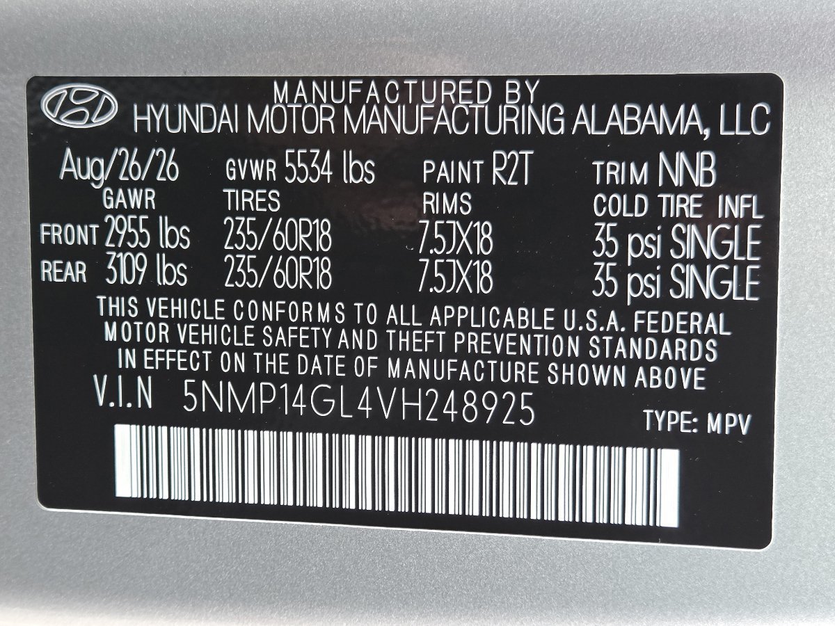 New 2027 Hyundai Santa Fe SE FWD image 37