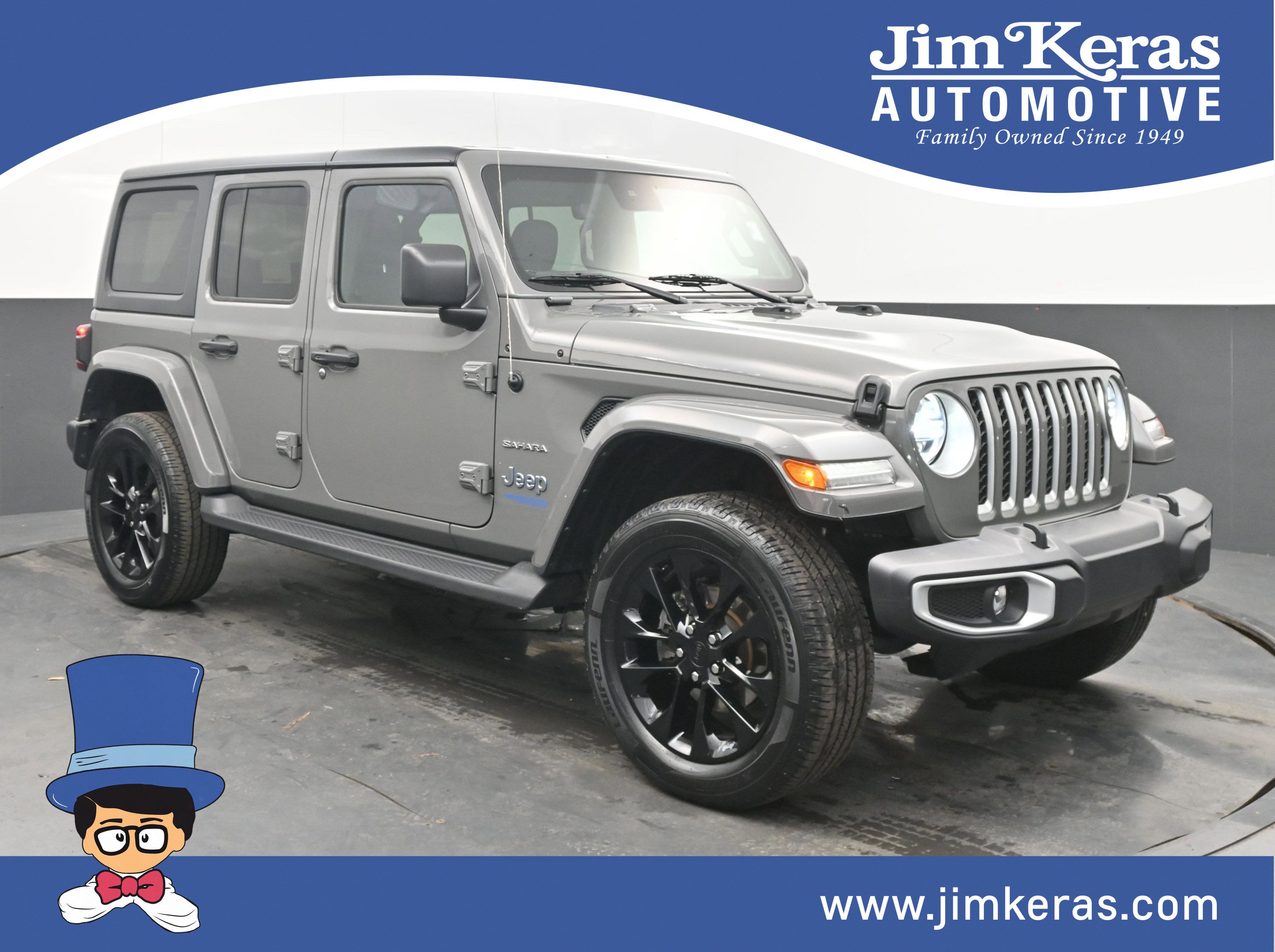 Used 2021 Jeep Wrangler Unlimited Sahara w/ Cold Weather Group image 1