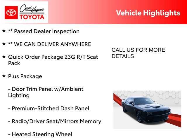 Used 2021 Dodge Challenger R/T Scat Pack w/ Plus Package RWD image 5