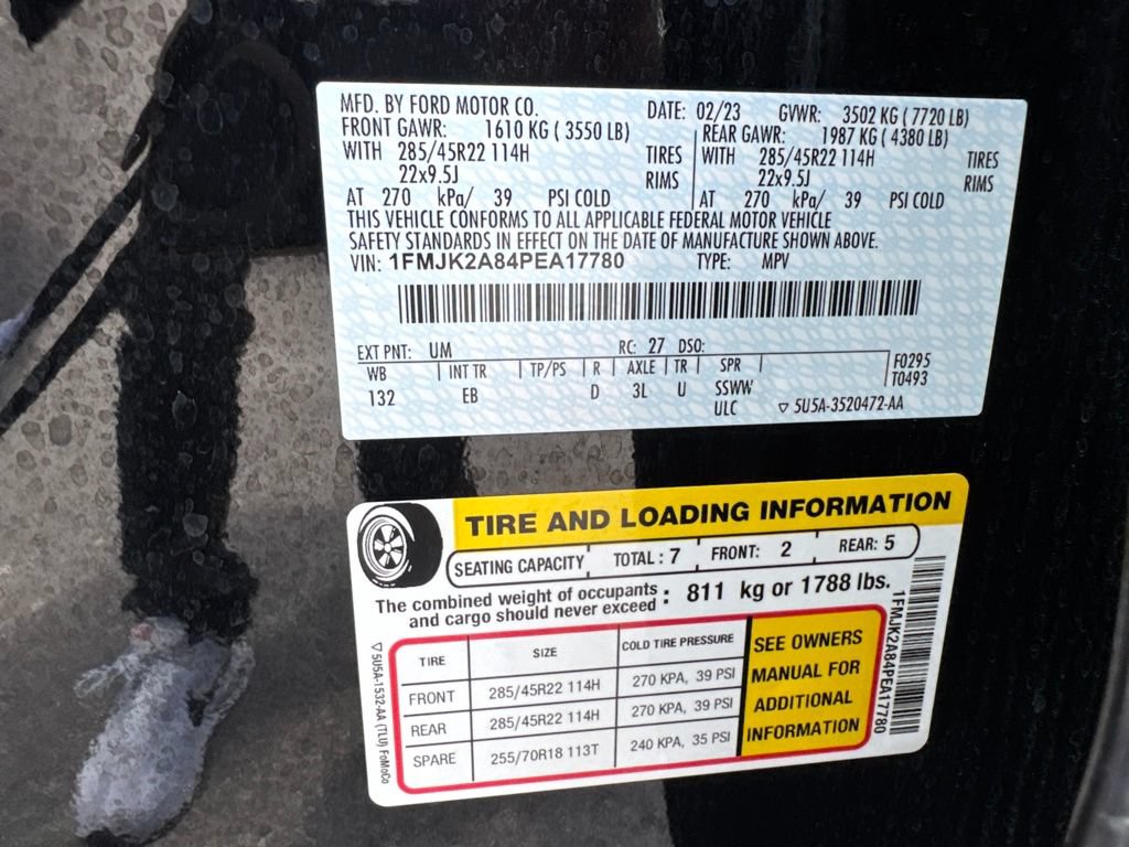 Used 2023 Ford Expedition Max Limited AWD/4WD image 14