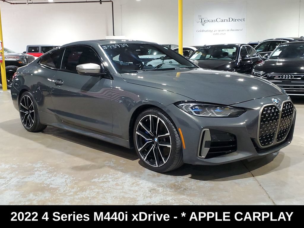 Used 2022 BMW 440i xDrive Coupe w/ Premium Package AWD/4WD image 3