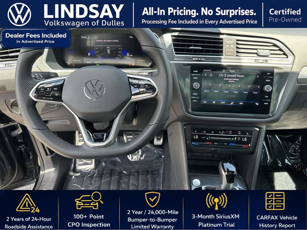 Certified 2024 Volkswagen Tiguan SE R-Line AWD/4WD image 11
