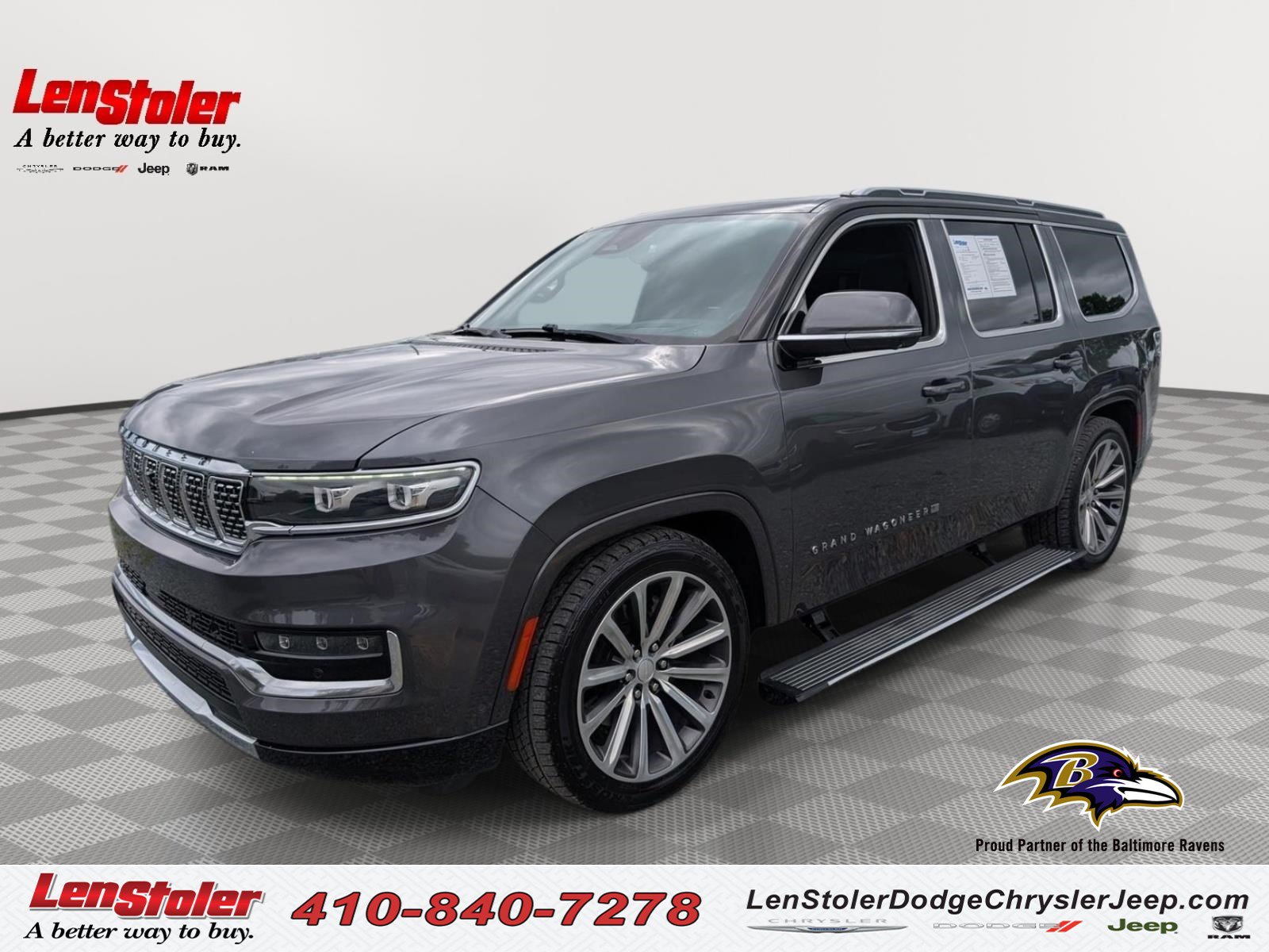 Used 2022 Jeep Grand Wagoneer Series II w/ Convenience Group III AWD/4WD image 1