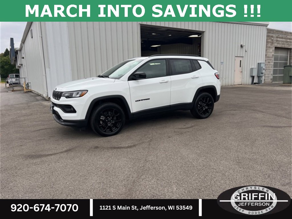 New 2025 Jeep Compass Latitude w/ Sun & Sound Group