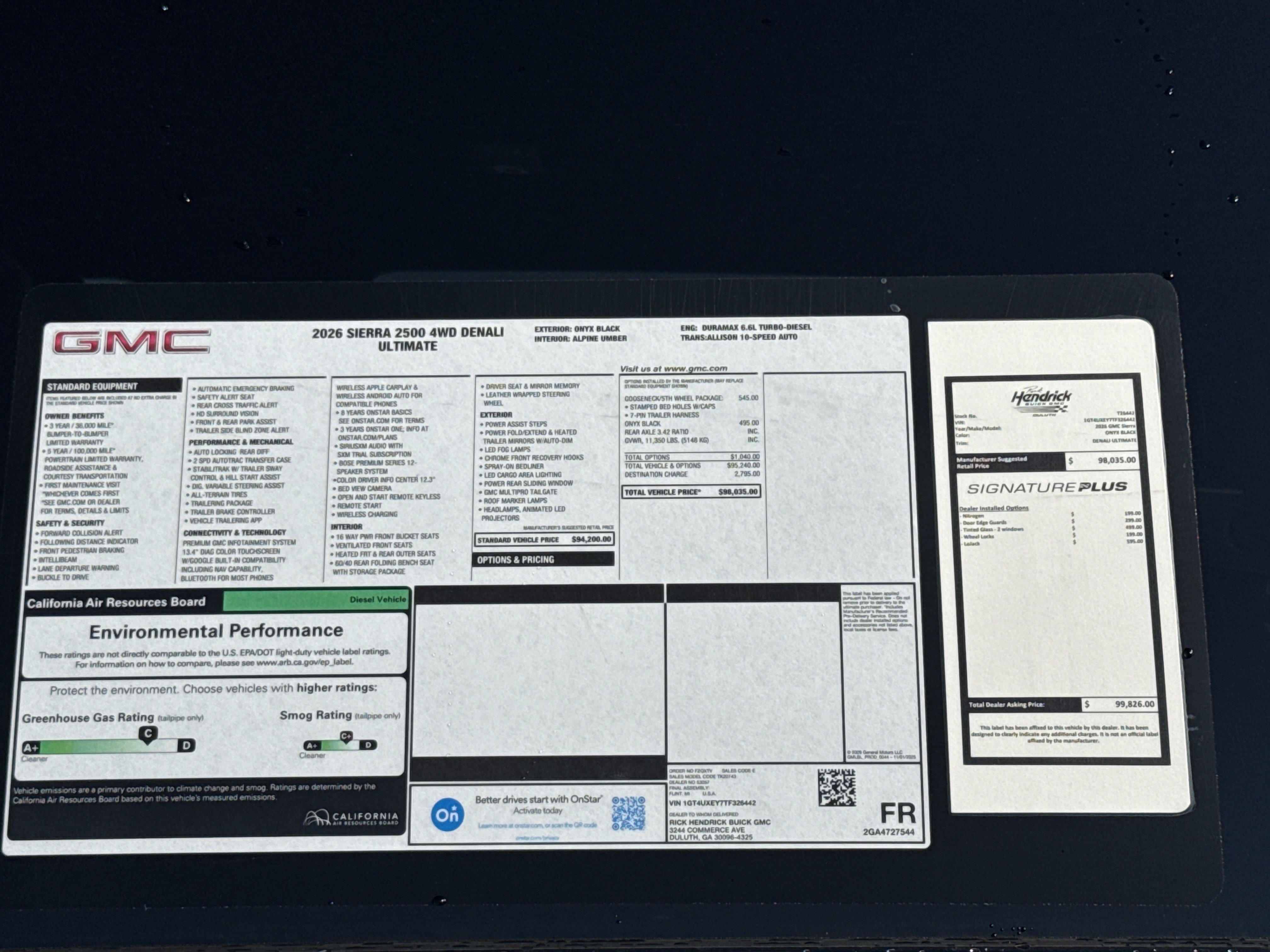 New 2026 GMC Sierra 2500 Denali Ultimate AWD/4WD image 38