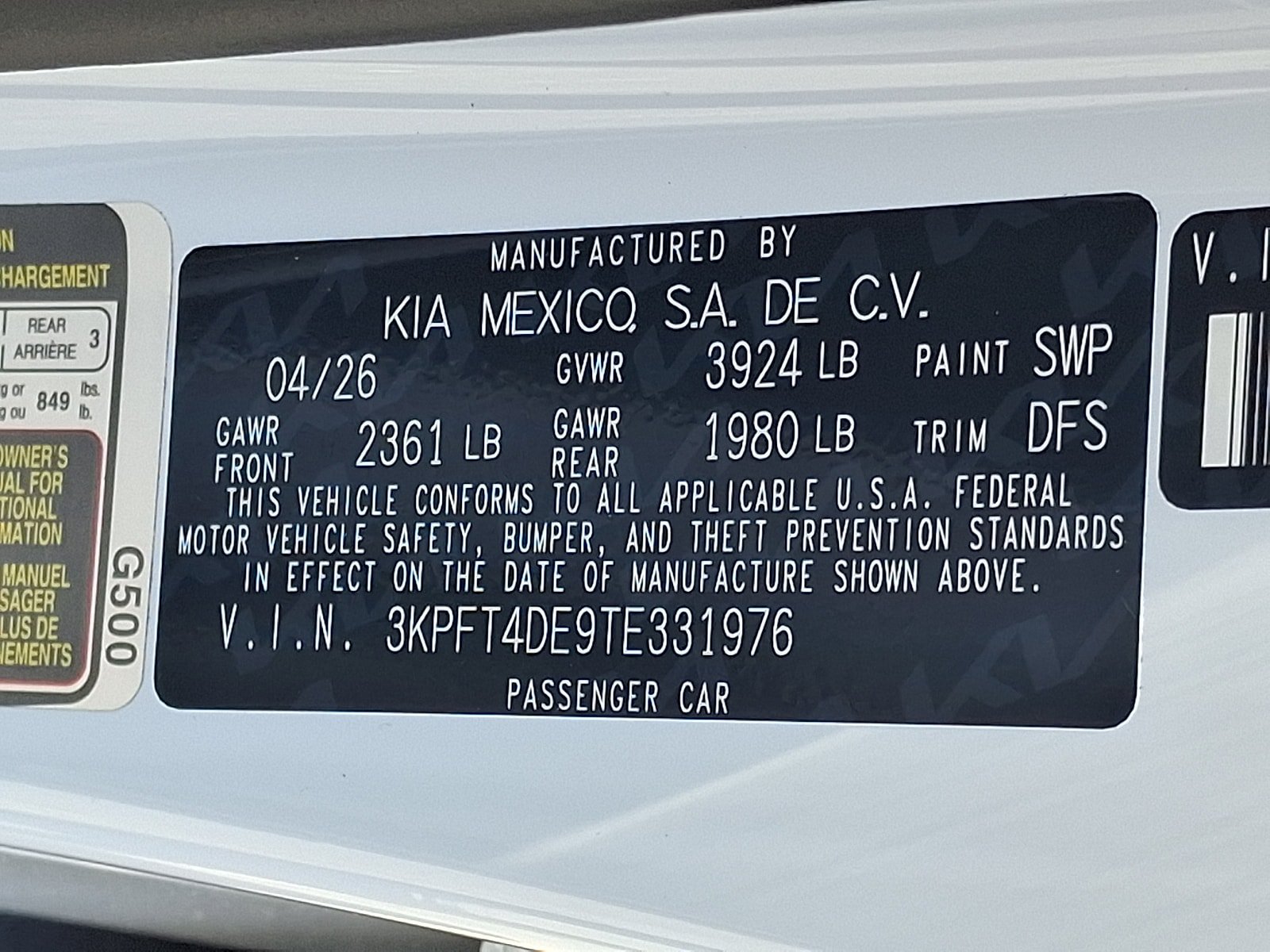 New 2026 Kia K4 FWD image 19
