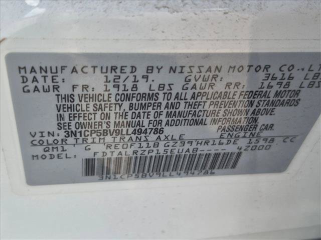 Used 2020 Nissan Kicks S FWD image 15