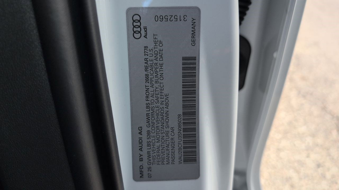 New 2025 Audi A5 2.0T Premium Plus image 40