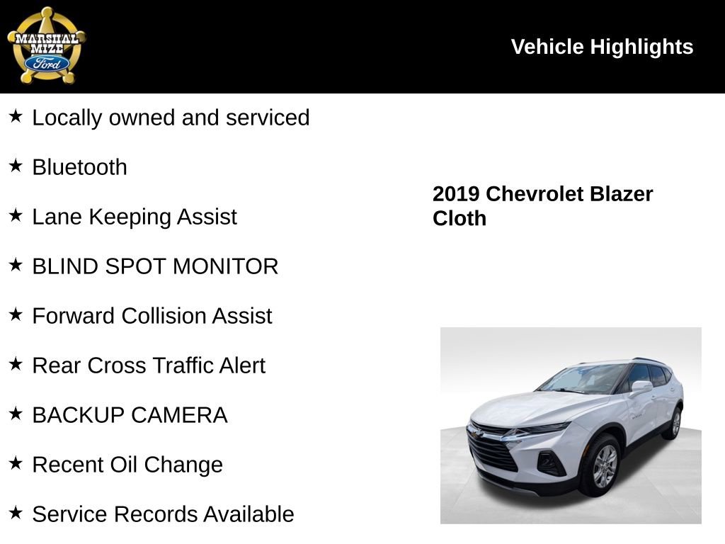 Used 2019 Chevrolet Blazer LT image 2
