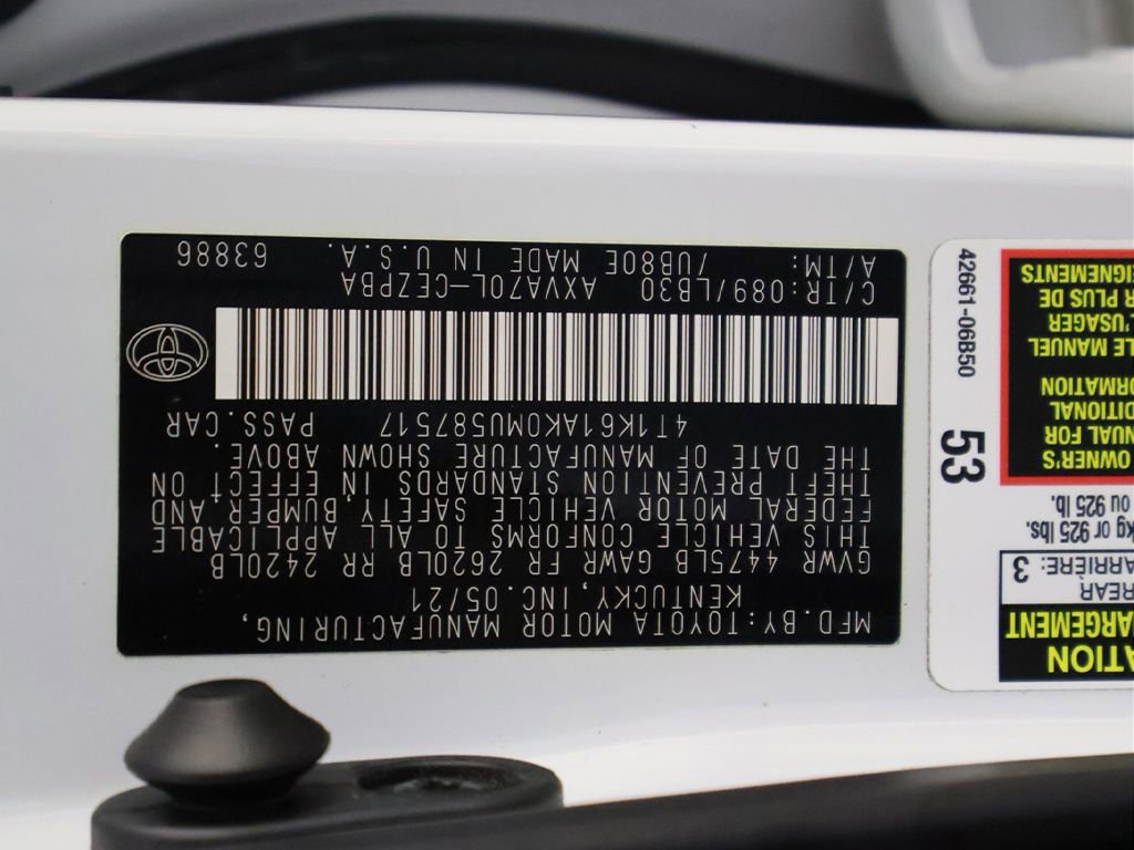 Used 2021 Toyota Camry XSE FWD image 52
