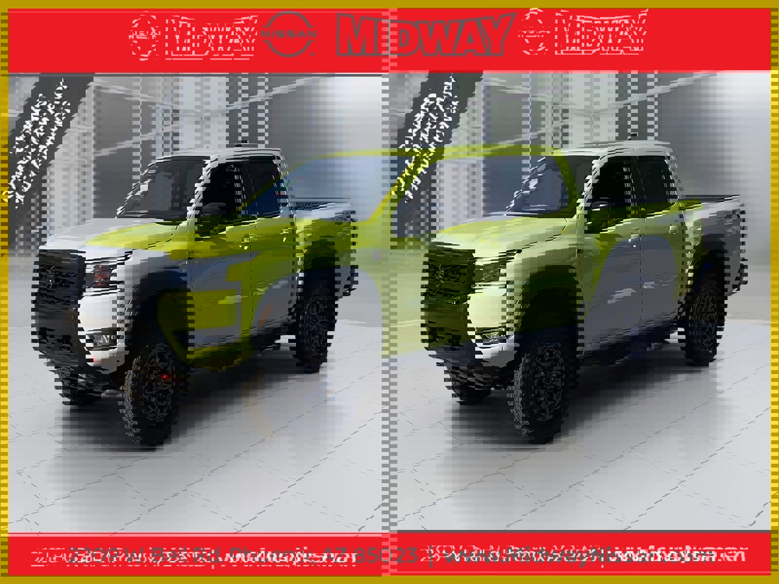 New 2026 Nissan Frontier PRO-4X w/ Pro Premium Package