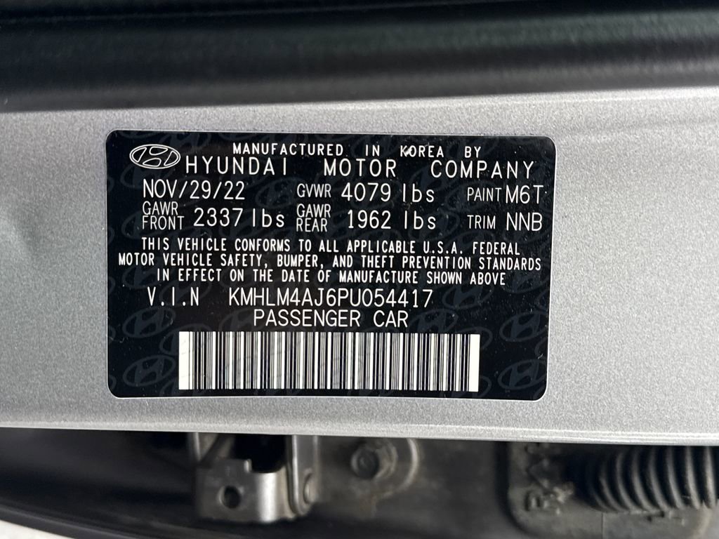 Used 2023 Hyundai Elantra Blue w/ Preferred Accessory Package FWD image 20