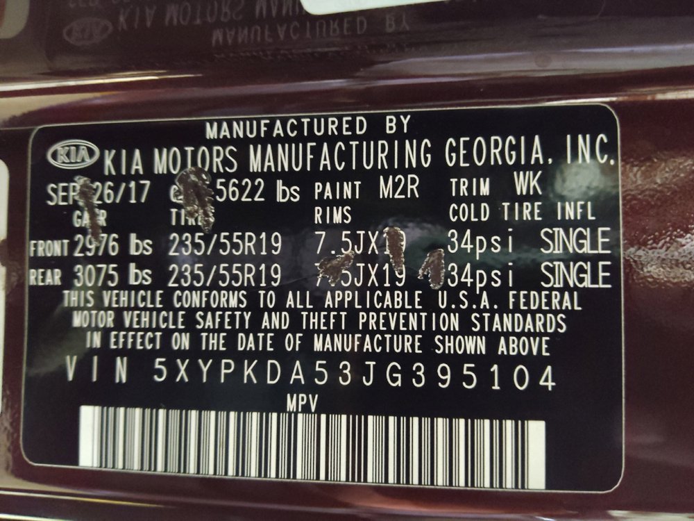 Used 2018 Kia Sorento SX image 33
