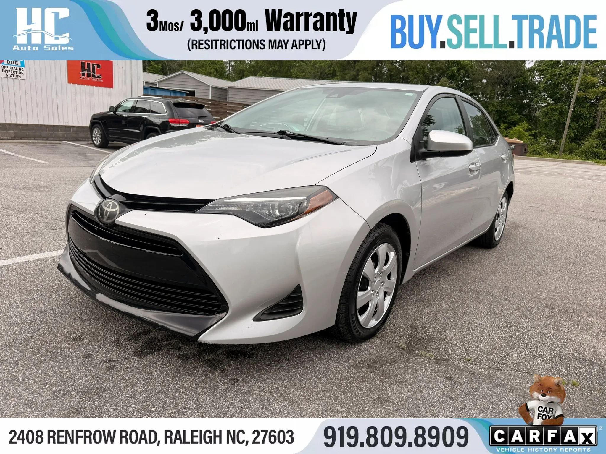 Used 2019 Toyota Corolla LE FWD image 1