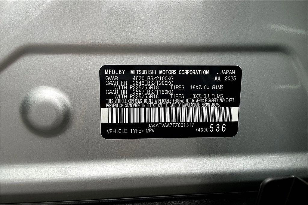 New 2026 Mitsubishi Eclipse Cross LE image 12