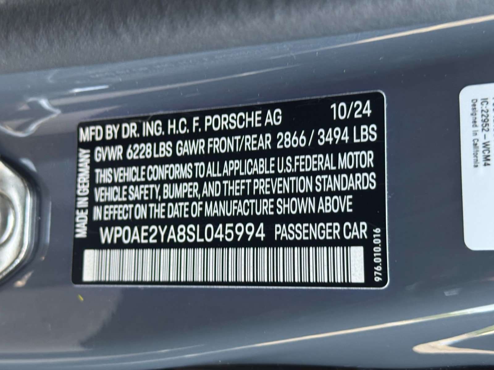 Used 2025 Porsche Panamera 4 w/ Premium Package AWD/4WD image 53