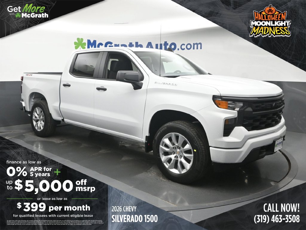 New 2026 Chevrolet Silverado 1500 Custom