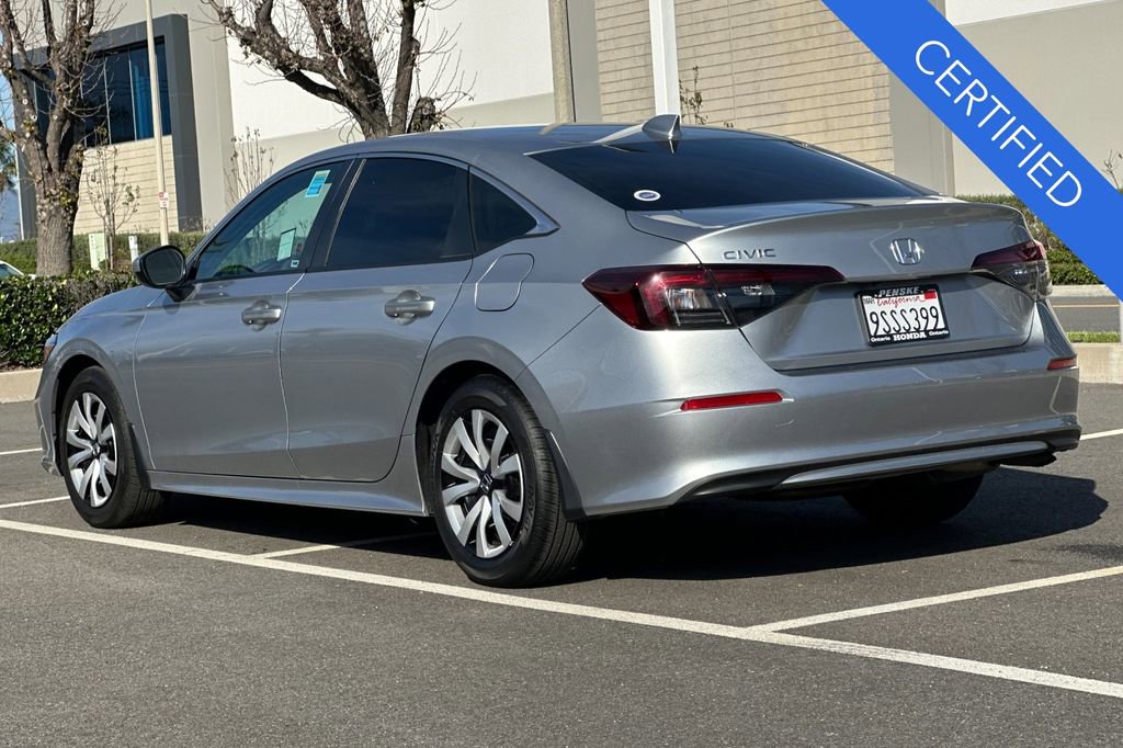 Certified 2025 Honda Civic LX image 6