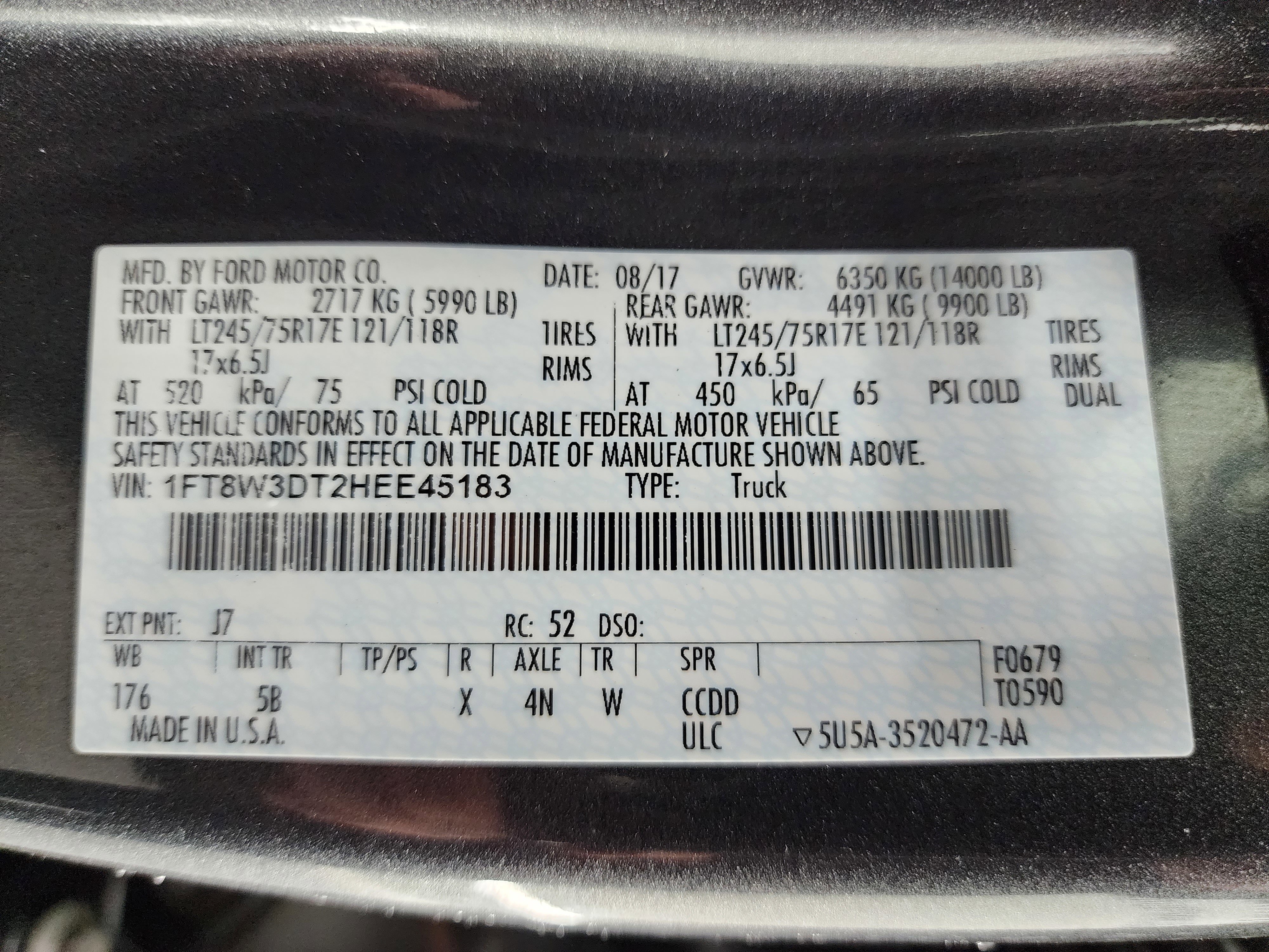 Used 2017 Ford F350 Lariat w/ Lariat Ultimate Package image 67