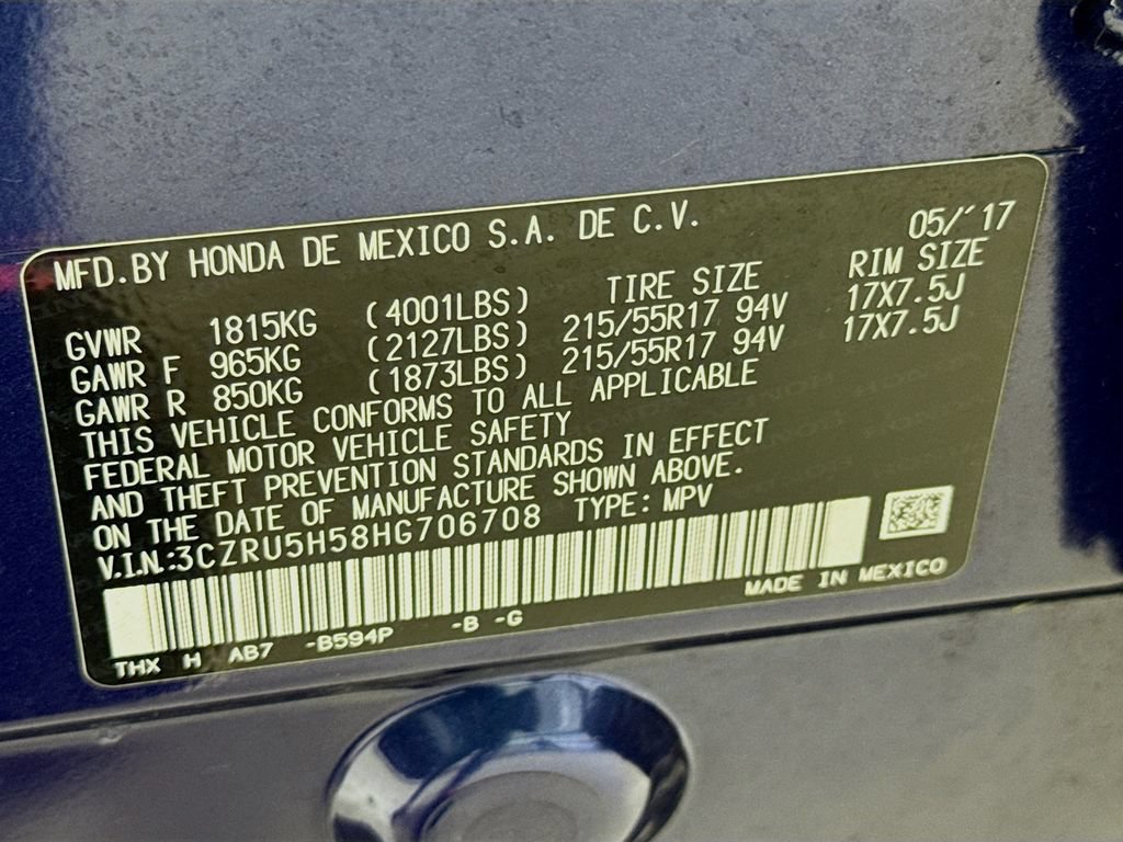 Used 2017 Honda HR-V EX image 41