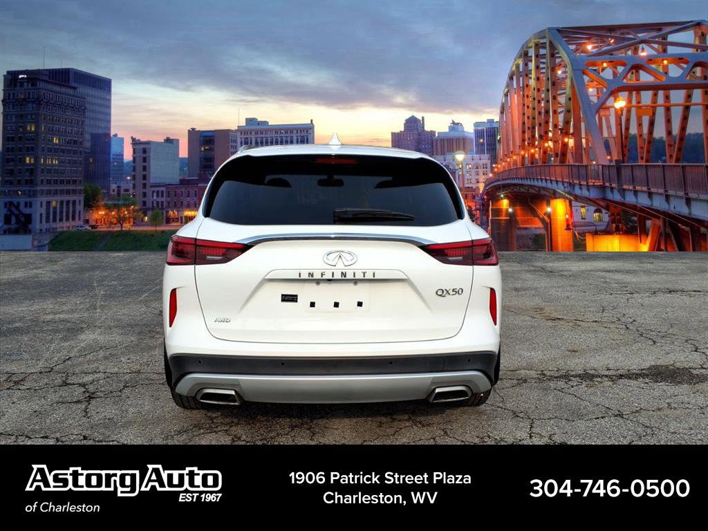Used 2021 INFINITI QX50 Luxe w/ Cargo Package AWD/4WD image 4