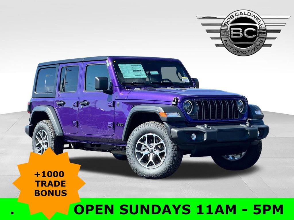 New 2026 Jeep Wrangler Unlimited Sport