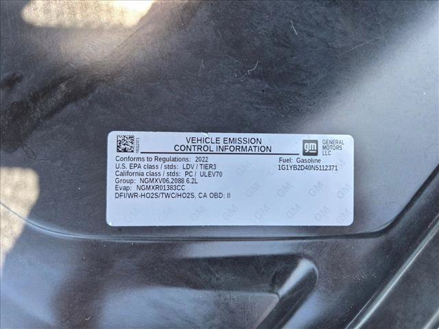 Used 2022 Chevrolet Corvette Stingray Preferred Cpe w/ Z51 Performance Package RWD image 23