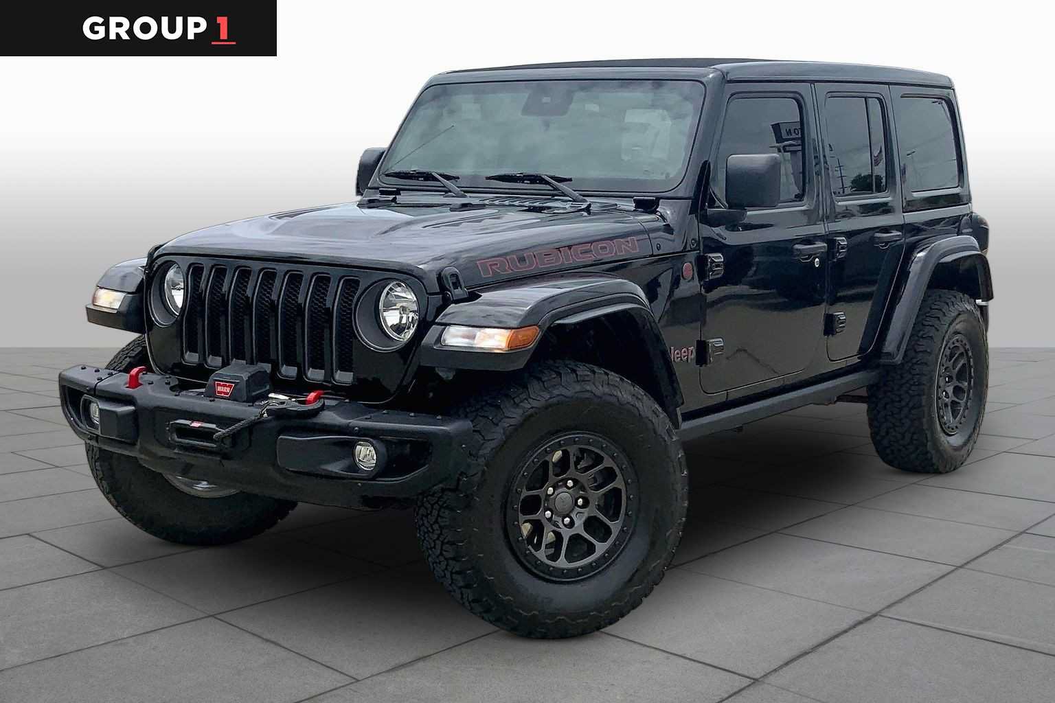 Used 2021 Jeep Wrangler Unlimited Rubicon w/ Xtreme Recon 35" Tire Package AWD/4WD image 1