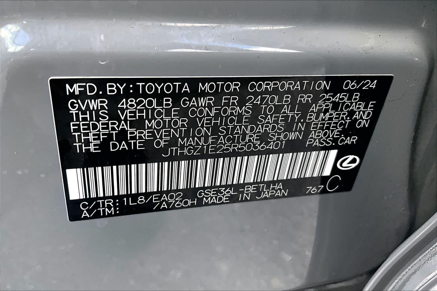 Used 2024 Lexus IS 350 F Sport w/ Memory Package AWD/4WD image 34