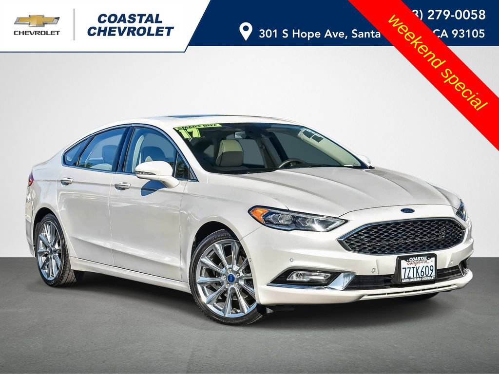 Used 2017 Ford Fusion Platinum image 1