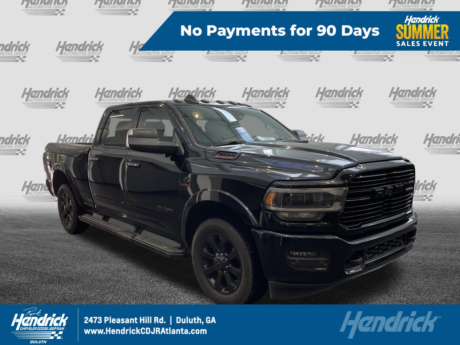Used 2019 RAM 2500 Laramie w/ Black Appearance Package RWD image 1