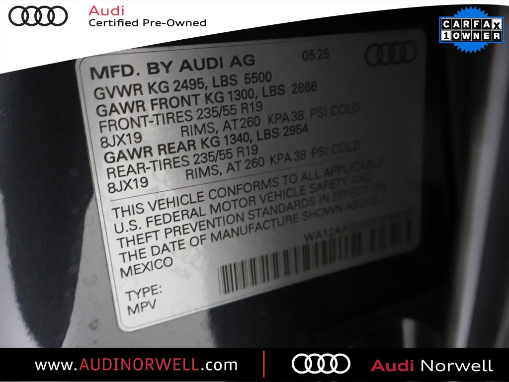Certified 2025 Audi Q5 Premium Plus w/ Premium Plus image 3