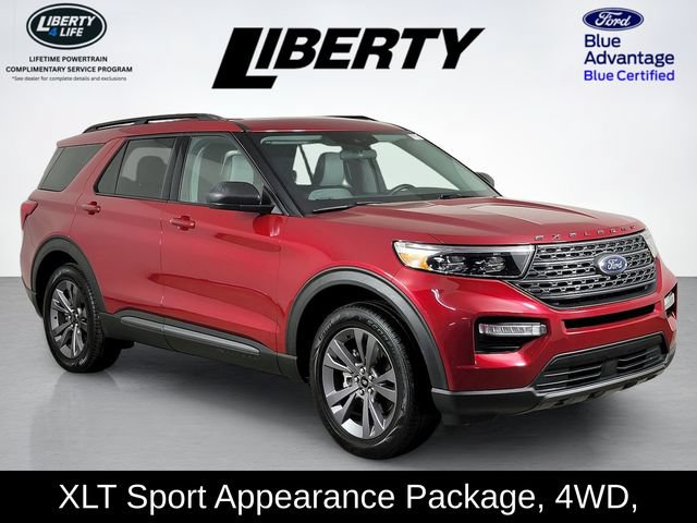 Certified 2021 Ford Explorer XLT w/ Equipment Group 202A AWD/4WD image 1