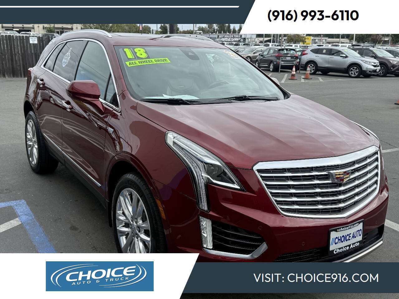 Used 2018 Cadillac XT5 Platinum w/ Driver Assist Package AWD/4WD image 1