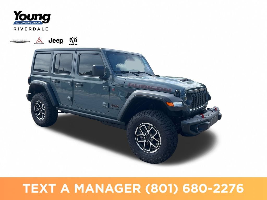 New 2026 Jeep Wrangler Unlimited Rubicon w/ Steel Bumper Group AWD/4WD image 7
