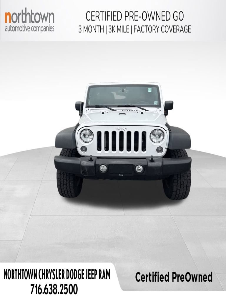 Certified 2016 Jeep Wrangler Unlimited Sport w/ Quick Order Package 24S