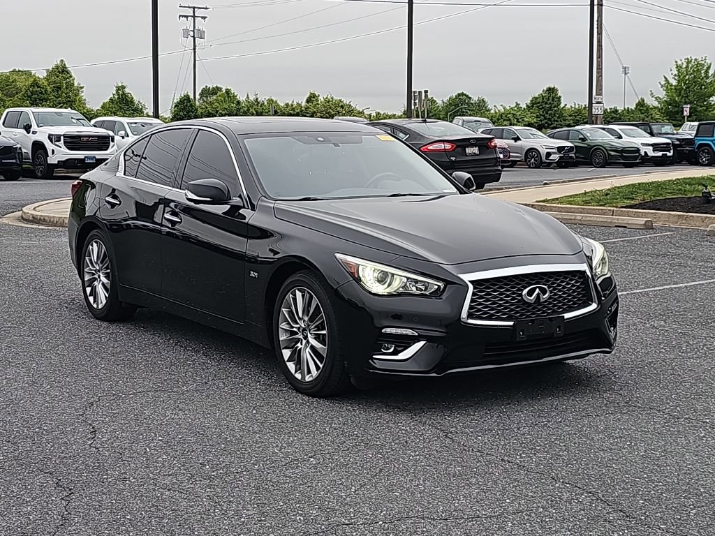 Used 2020 INFINITI Q50 Luxe w/ Essential Package (3.0T Luxe) AWD/4WD image 1