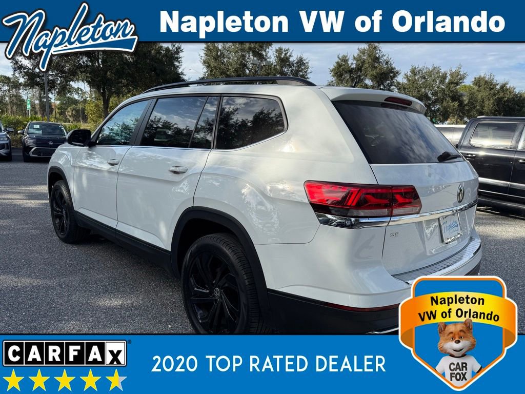Used 2022 Volkswagen Atlas SE w/ Black Wheel Package image 16